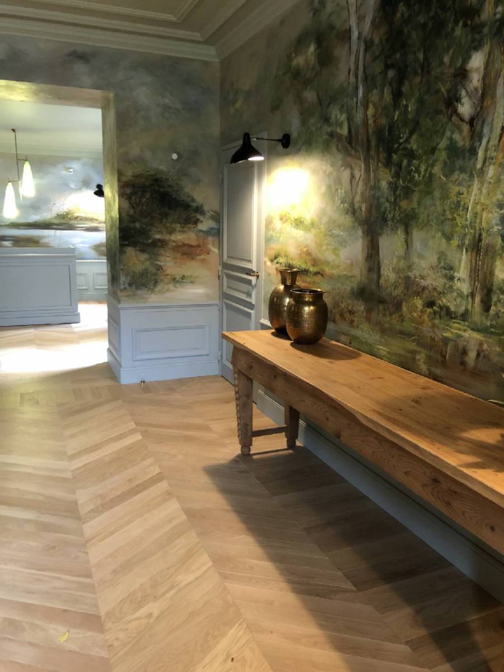 Parquet en Point de Hongrie