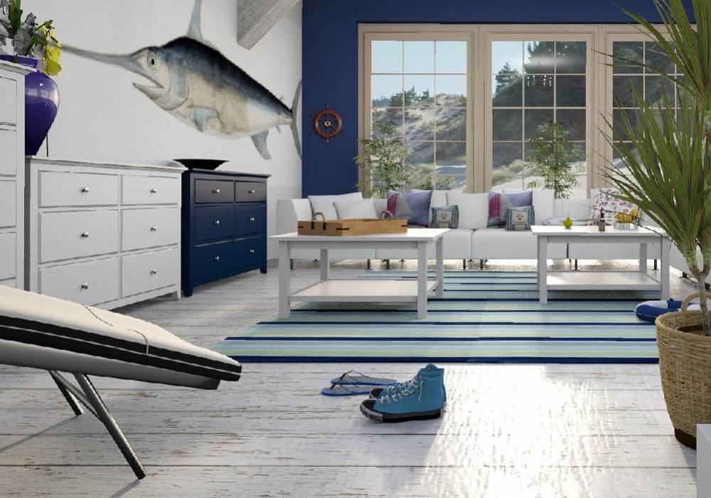 Le parquet blanc, tendance et épuré ! 