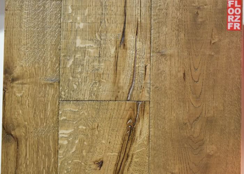 Parquet contrecollé Chêne Cotton - 15 x 190 x 1900 mm - huilé noir
