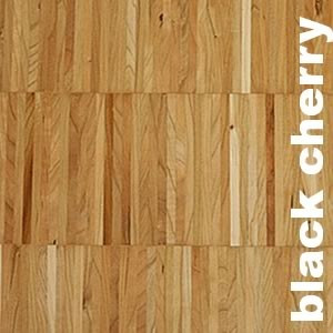Parquet industriel sur chants en Merisier, Black Cherry