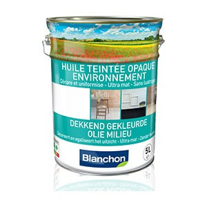 Finition / Entretien des parquets huilés en Blanchon