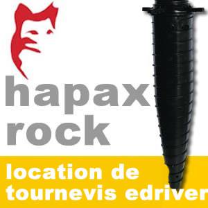 Plots de fondations à visser - location de visseuse e-driver / semaine