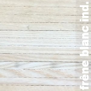 Parquet industriel sur chants en Frêne blanc