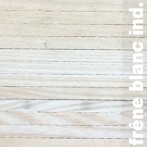 Parquet industriel Frêne - 14 x 17 x 210 mm - motif sur chants