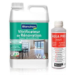 Finition / Entretien des parquets vernis ou vitrifiés en Blanchon