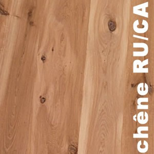 Parquet massif en chêne verni en Chêne RU Rustique Europe