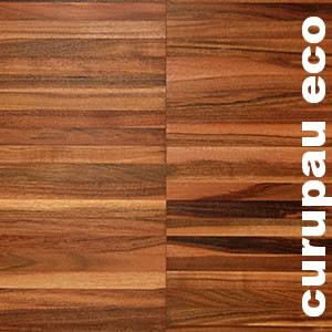 Parquet contrecollé industriel Curupau Eco. - 14 x 180 x 2200 mm - verni mat - motif sur chants