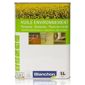 Finition / Entretien des parquets huilés en Blanchon