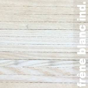 Parquet industriel sur chants en Frêne blanc