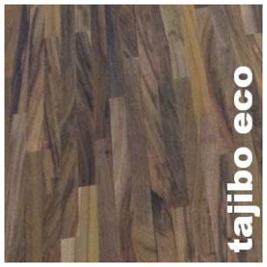 Parquet industriel sur chants en Tajibo