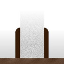 Plinthes Acacia Robinier - 10 x 70 mm - bord rond - verni mat