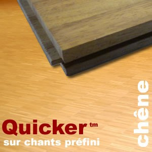 Parquet industriel sur chants préfini Quicker en Chêne PR Premier Europe