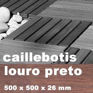Caillebotis en exotique en Louro Preto ou  Gamella