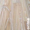 Parquet contrecollé Orme - 14 x 90-235 mm - brossé - verni "effet huilé" - à la française