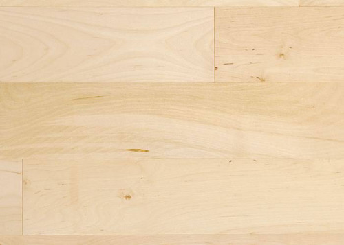 Parquet massif Bouleau Premier/Rustique - 20 x 135 mm - brut