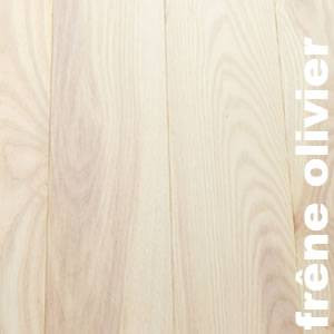 Parquet massif préfini en Frêne Olivier