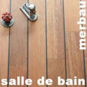 Parquet Pont de Bateau Merbau préfini - 15 x 90 mm - huilé