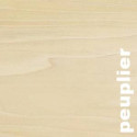Lambris massif Peuplier AB Français - 18 x 160 mm - brut - Gap