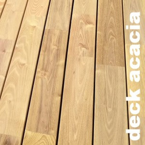 Lames de terrasse en feuillus européens en Acacia, Robinier