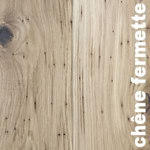 Parquet massif Chêne Fermette - 20 x 140 mm - brut - Montreuil - PROMO