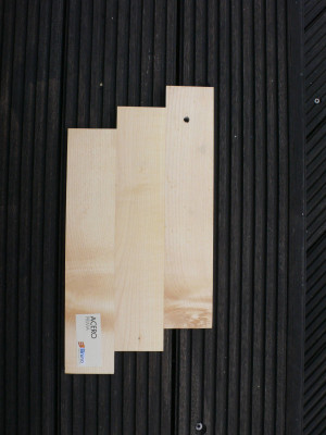 Parquet massif planchette en Erable