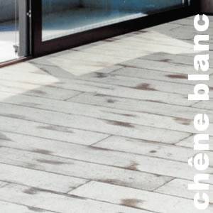 Parquet contrecollé en chêne blanc - 15 x 140 mm