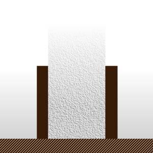 Plinthes plaquées sur MDF - 12 x 80 mm - bord droit - pré-peintes blanches