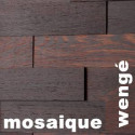 Panneau mural 3D - Wenge massif huilé - Diy Vrac