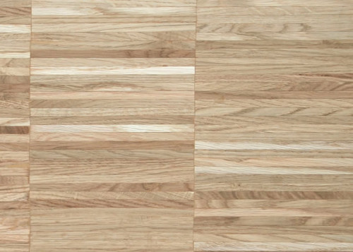 Parquet industriel Chêne - 10 x 10 x 160 mm - motif sur chants