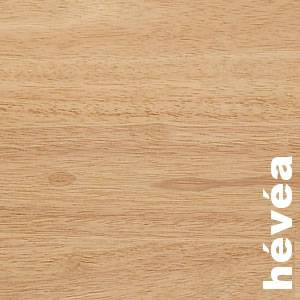 Parquets contrecollés en Hevea ou Rubberwood
