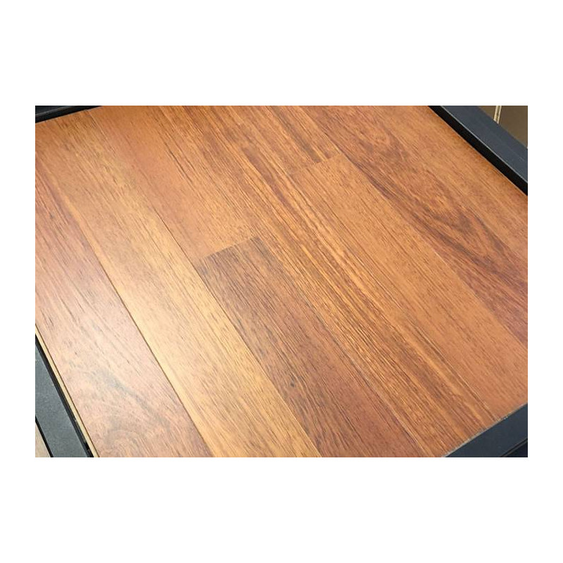 Parquet contrecollé Jatoba - 10 x 90 x 1190 mm - verni mat - PROMO