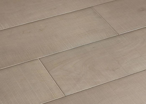 Parquet Erable contrecollé - 16 x 180 mm - vernis - brossé - scié