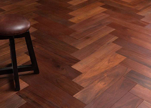 Parquet contrecollé Curupau Bâton Rompu - 15 x 135 x 590 mm - huilé