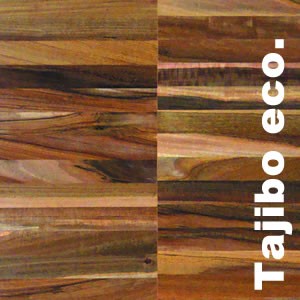 Parquet industriel Tajibo ECO - 14 x 22 x 250 mm - motif sur chants
