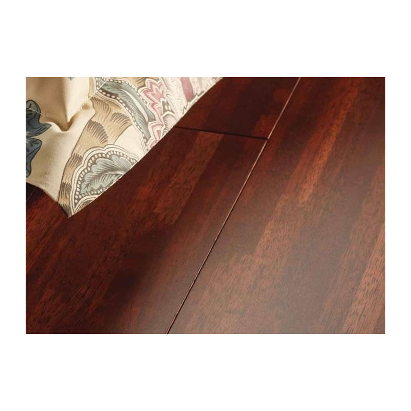 Parquet Parquet massif Merbau - 15 x 150 mm - 4 frises - Verni