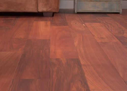 Parquet contrecollé Curupau - 20 x 135 mm - brut