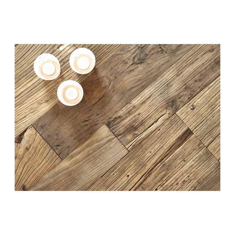 Parquet Parquet contrecollé Orme Bâton Rompu - 16 x 90 x 530 mm - brut