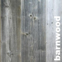 Parquet contrecollé Barnwood Résineux Gris - 20 x 120 à 240 mm