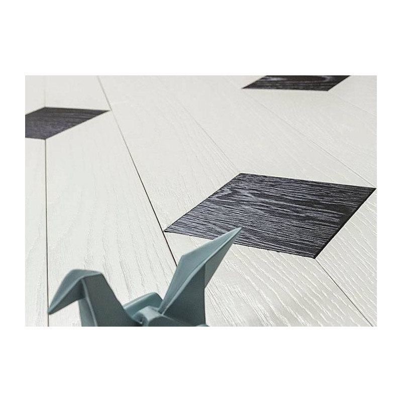 Parquet Parquet contrecollé en Chêne - 11 x 100 x 700-900 - cabochons