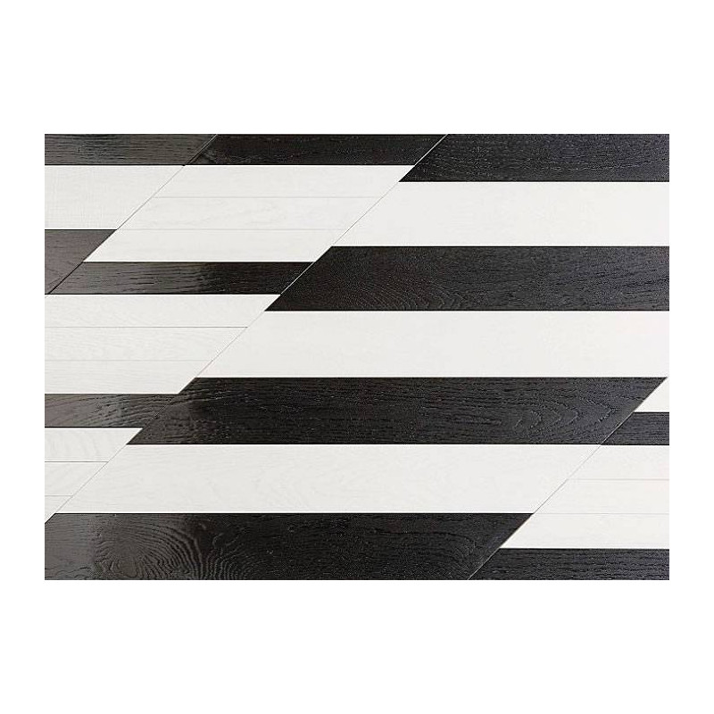 Parquet Parquet contrecollé Point de Hongrie Chêne - 11 x 50-100 x 350-700 - pré-fini - prestige