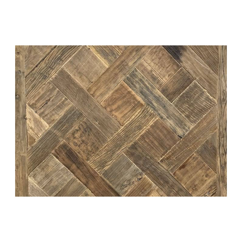 Parquet Panneaux Versailles Orme de récupération - 20 x 1000 x 1000 mm - huilé