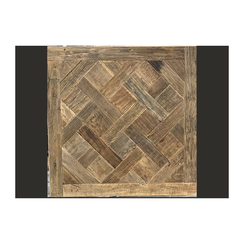 Parquet Panneaux Versailles Orme de récupération - 20 x 1000 x 1000 mm - huilé