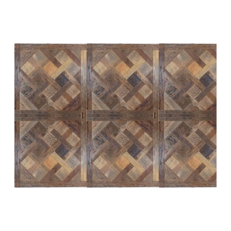 Parquet Panneaux Versailles Orme de récupération - 20 x 1000 x 1000 mm - huilé