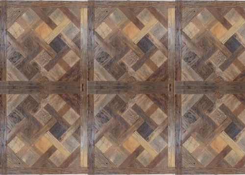 Panneaux Versailles Orme de récupération - 20 x 1000 x 1000 mm - huilé