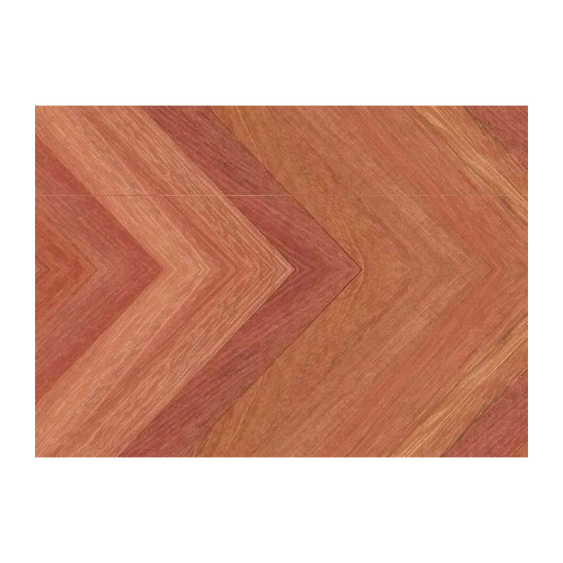 Parquet Parquet massif Jatoba Point Hongrie - 14 x 90 x 500 mm - verni ou huilé