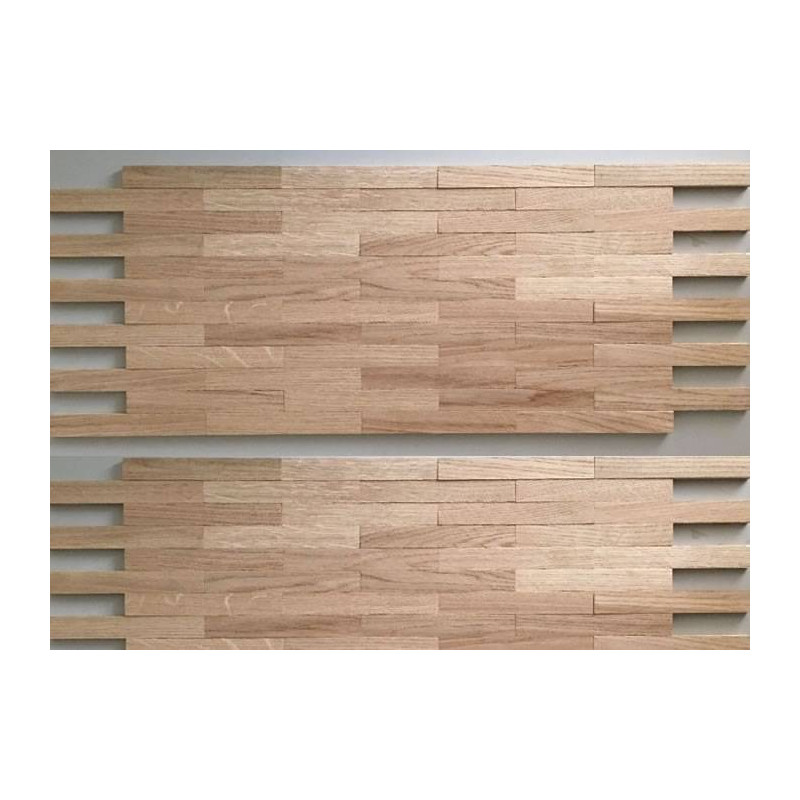 Parquet Parquet industriel Chêne Premier - 8 x 23 x 160 mm - motif coupe de pierre