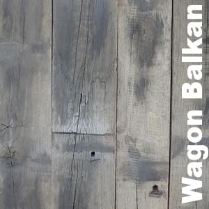 Parquet Plancher Wagon Chêne - 18 x 100 à 200 mm - Balkan