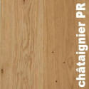 Parquet massif Châtaignier AB - 14 x 70 mm - brut
