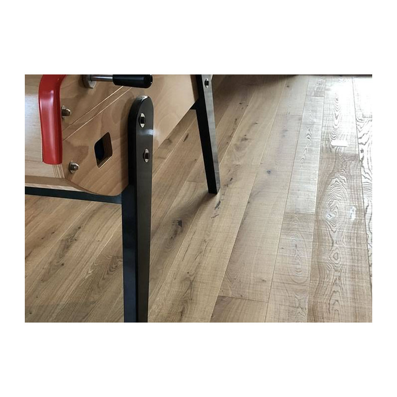 Parquet Parquet contrecollé Chêne Campagne - 14 x 190 x 1900 mm - verni - traces de scies - Tours