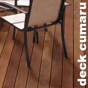 Lames de terrasse Cumaru Rouge - 21 x 145 x 950 à 1850 mm - lisse